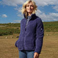 Twilight - Front - Lazy Jacks Womens-Ladies Full Zip Snug Fit Fleece Jacket