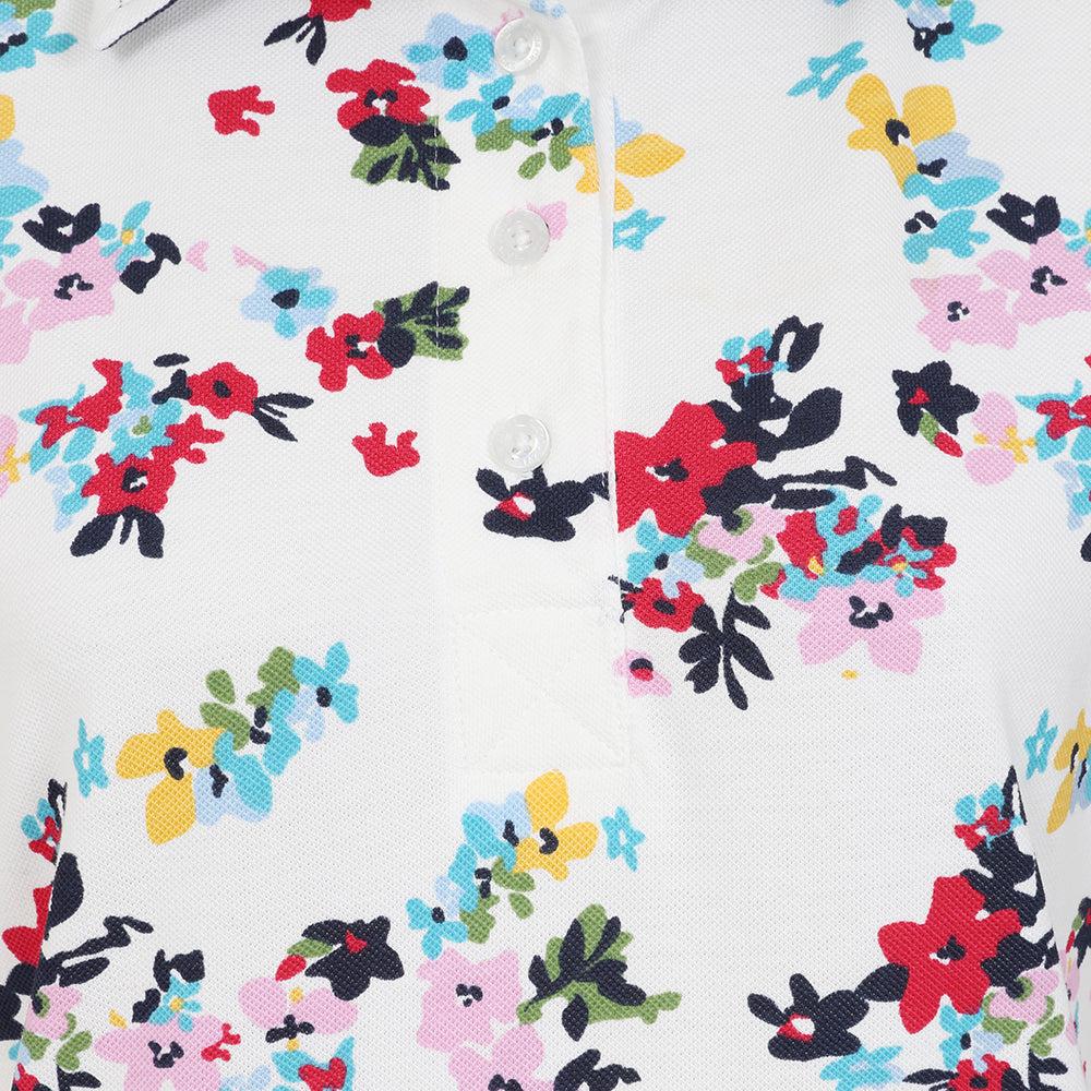 Sweet Pea - Back - Lazy Jacks Womens-Ladies Printed Polo Shirt