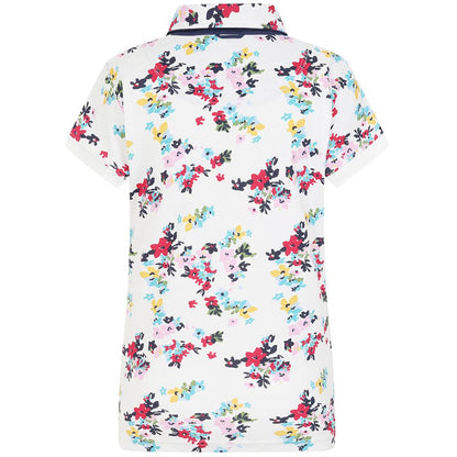 Sweet Pea - Side - Lazy Jacks Womens-Ladies Printed Polo Shirt