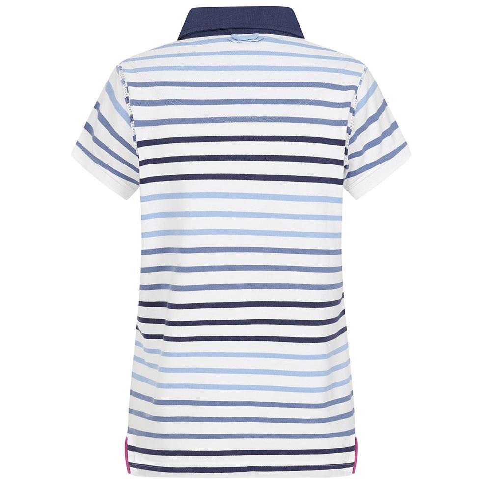 Multicoloured - Lifestyle - Lazy Jacks Womens-Ladies Stripe Polo Shirt