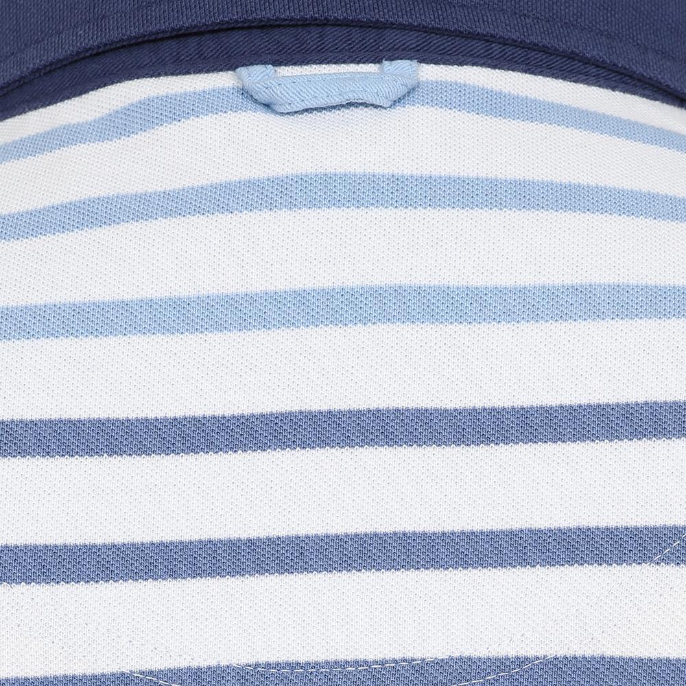 Multicoloured - Pack Shot - Lazy Jacks Womens-Ladies Stripe Polo Shirt