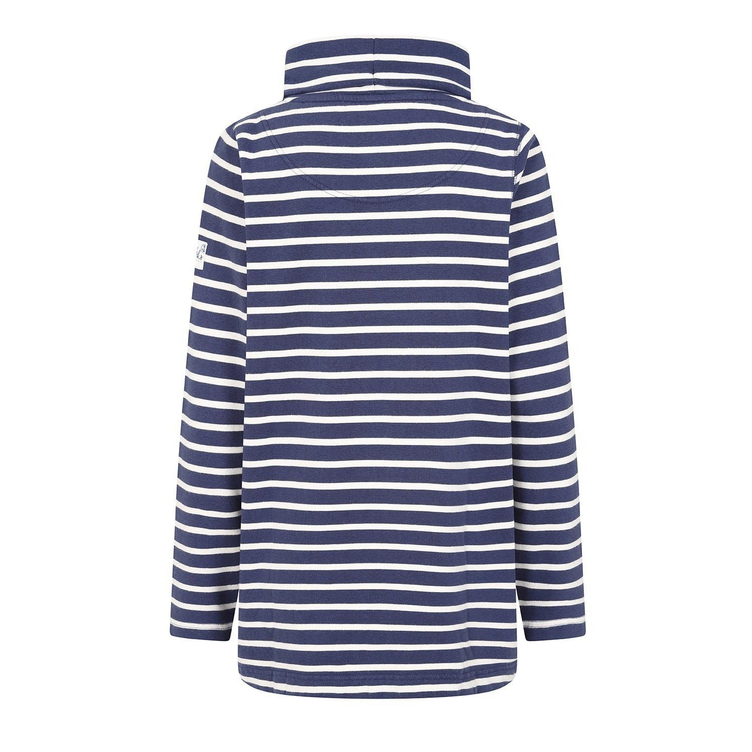 Twilight - Lifestyle - Lazy Jacks Womens-Ladies Stripe Roll Neck Sweatshirt