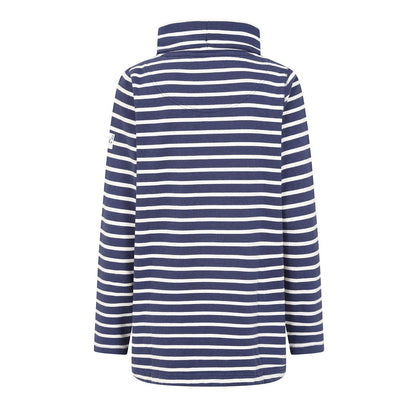 Twilight - Lifestyle - Lazy Jacks Womens-Ladies Stripe Roll Neck Sweatshirt