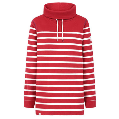 Red - Front - Lazy Jacks Womens-Ladies Sweatshirt