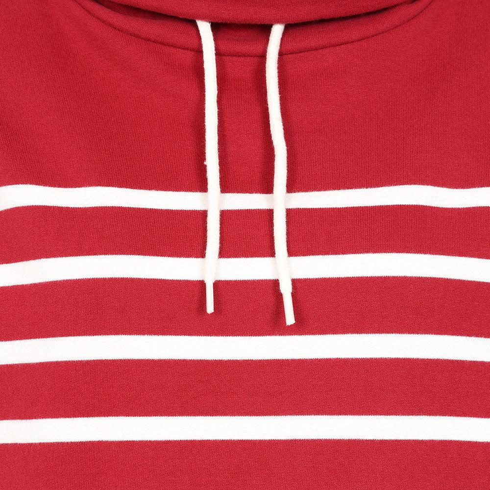 Red - Side - Lazy Jacks Womens-Ladies Sweatshirt