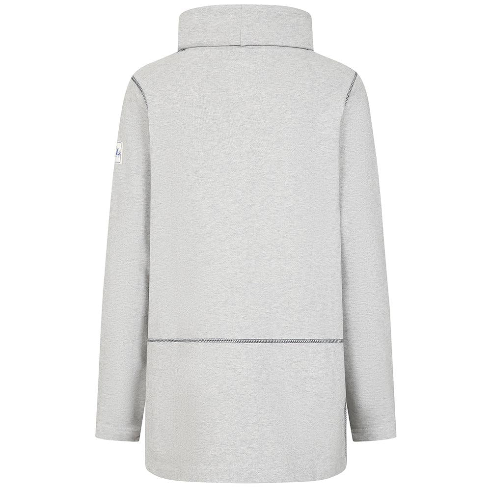 Grey Marl - Lifestyle - Lazy Jacks Womens-Ladies Plain Sweatshirt