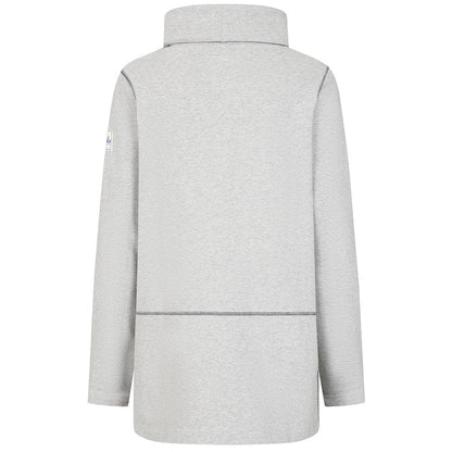 Grey Marl - Lifestyle - Lazy Jacks Womens-Ladies Plain Sweatshirt
