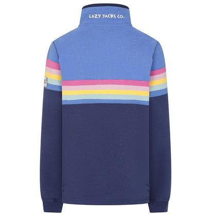 Twilight - Lifestyle - Lazy Jacks Womens-Ladies Prism Button Neck Sweatshirt