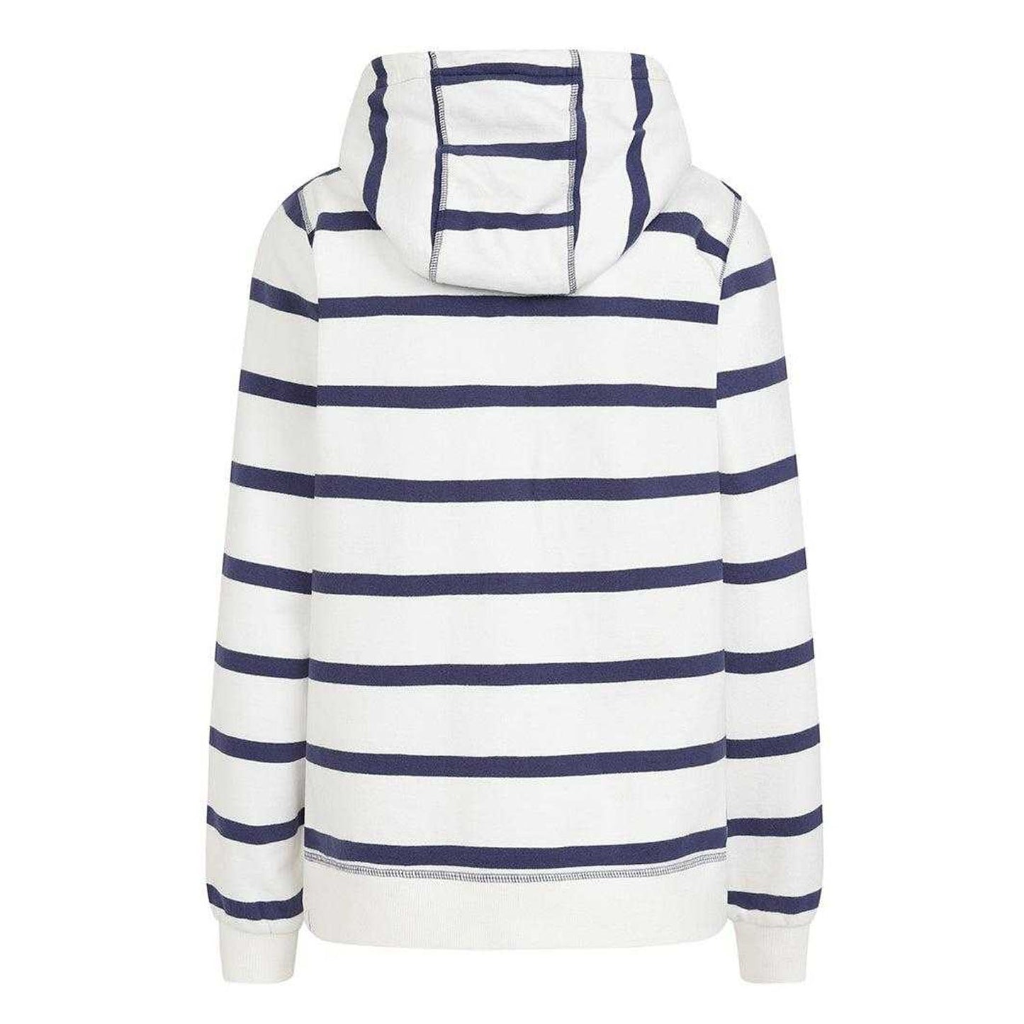Twilight - Back - Lazy Jacks Womens-Ladies Striped Full Zip Hoodie
