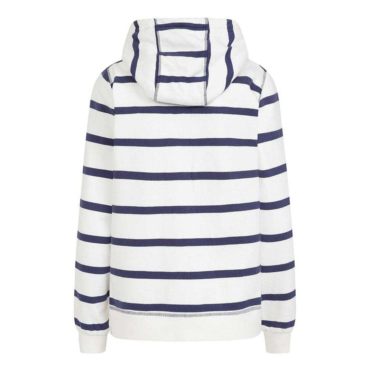 Twilight - Back - Lazy Jacks Womens-Ladies Striped Full Zip Hoodie