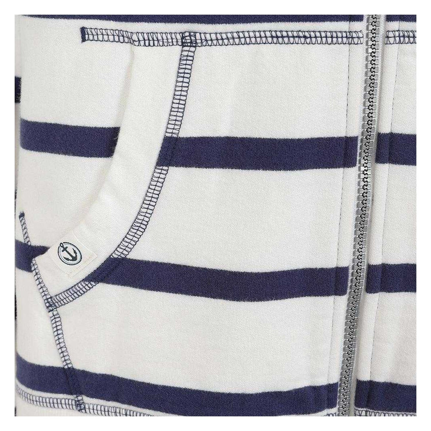 Twilight - Lifestyle - Lazy Jacks Womens-Ladies Striped Full Zip Hoodie
