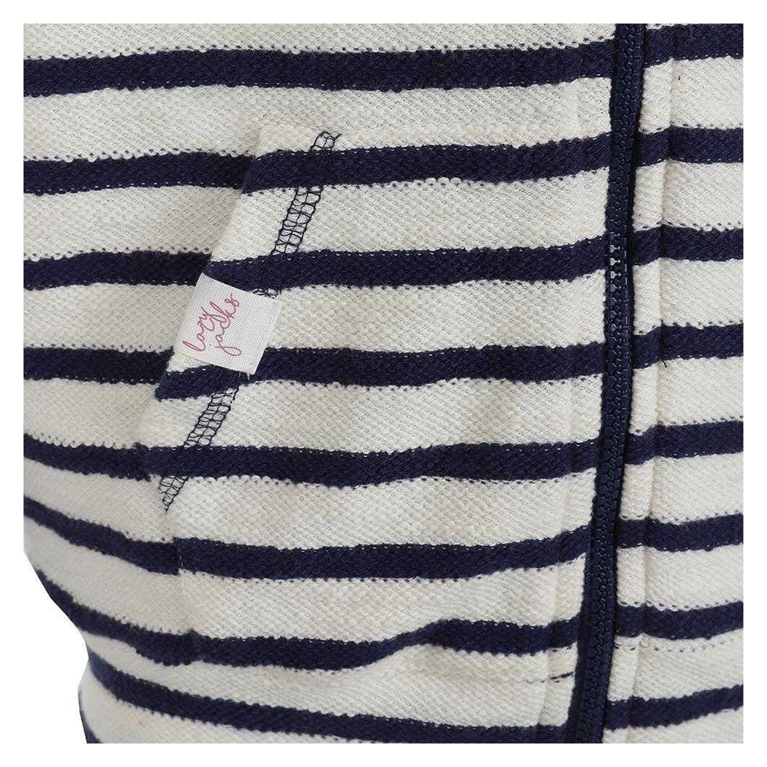 Twilight - Lifestyle - Lazy Jacks Girls Striped Textured Full Zip Hoodie