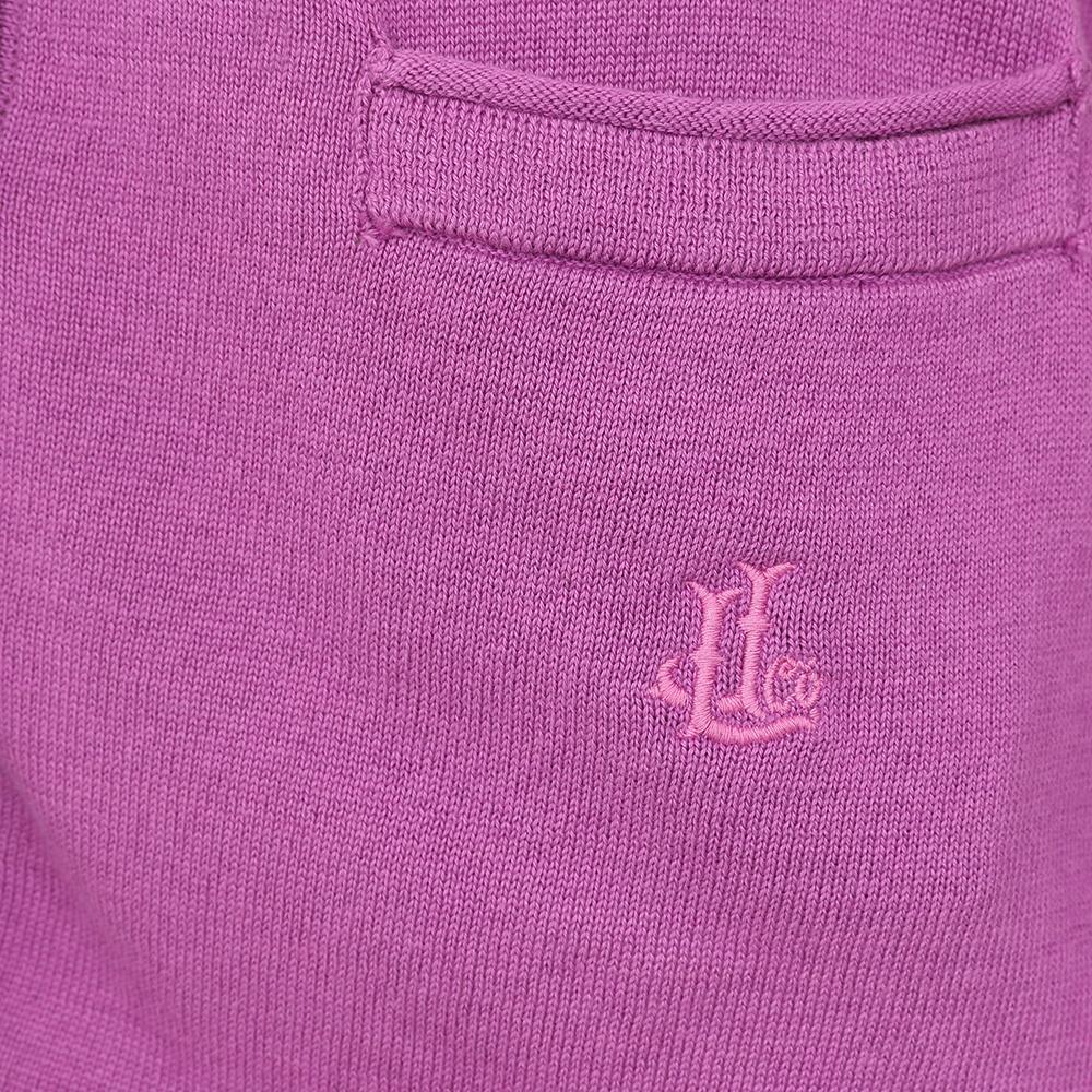 Striking Purple - Pack Shot - Lazy Jacks Womens-Ladies Knitted Cardigan