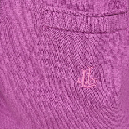 Striking Purple - Pack Shot - Lazy Jacks Womens-Ladies Knitted Cardigan