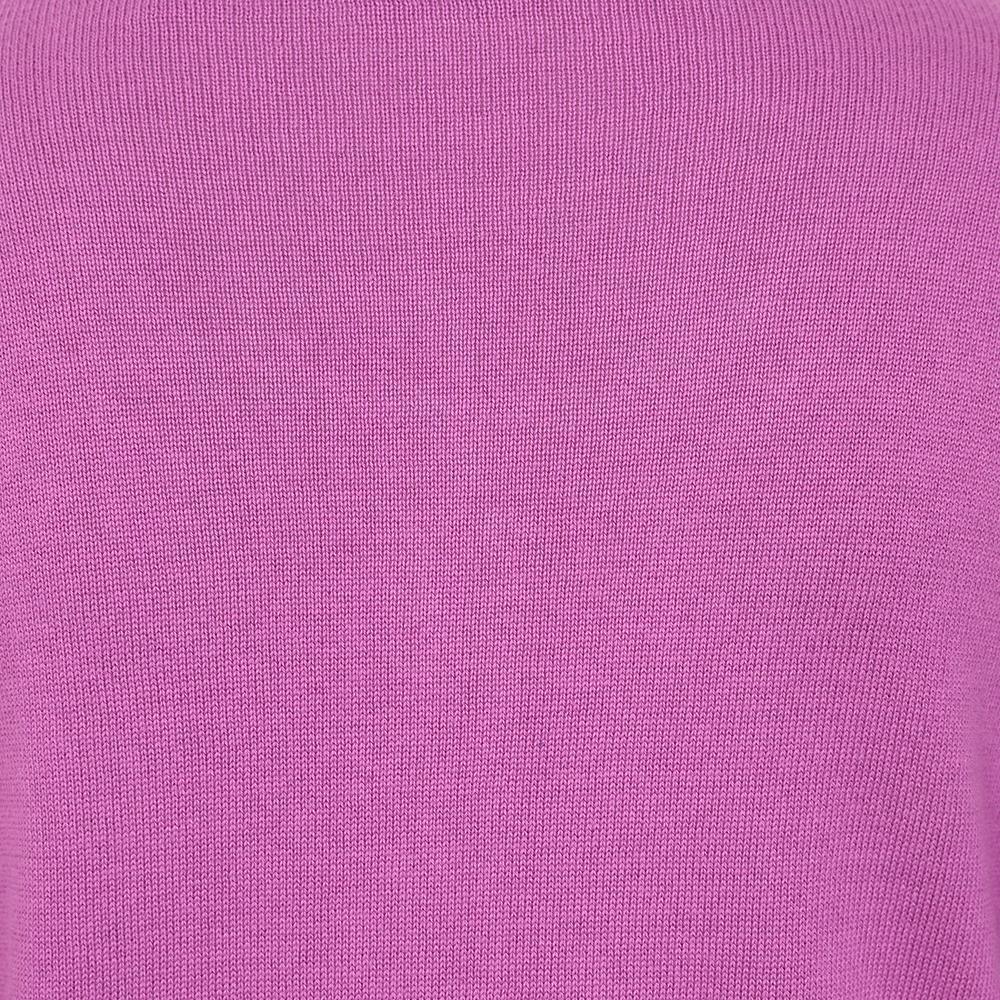 Striking Purple - Close up - Lazy Jacks Womens-Ladies Knitted Cardigan