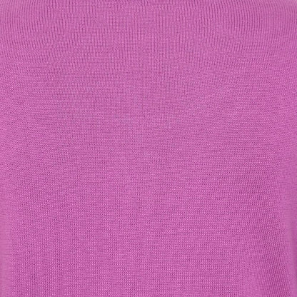 Striking Purple - Close up - Lazy Jacks Womens-Ladies Knitted Cardigan