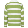 Lime - Side - Lazy Jacks Boys Striped Rugby Shirt