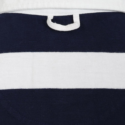 Marine-Rouge - Lifestyle - Lazy Jacks Boys Striped Rugby Shirt