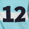 Spearmint - Back - Lazy Jacks Boys Striped Rugby Shirt