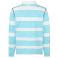 Spearmint - Side - Lazy Jacks Boys Striped Rugby Shirt