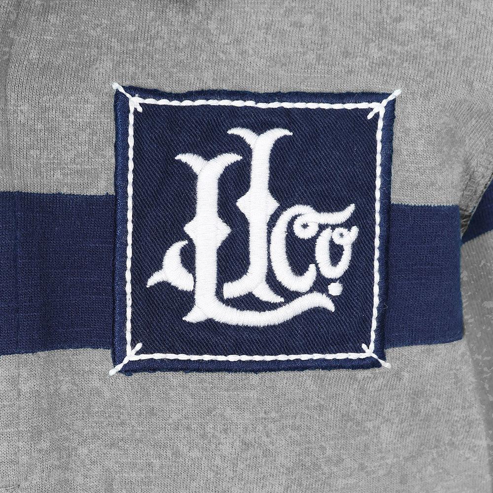 Grey Marl - Lifestyle - Lazy Jacks Boys Striped Rugby Shirt