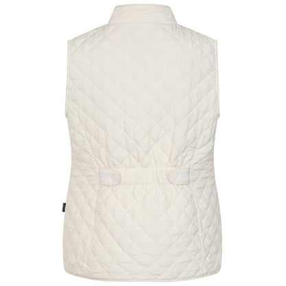 Chalk - Side - Lazy Jacks Womens-Ladies Quilted Gilet