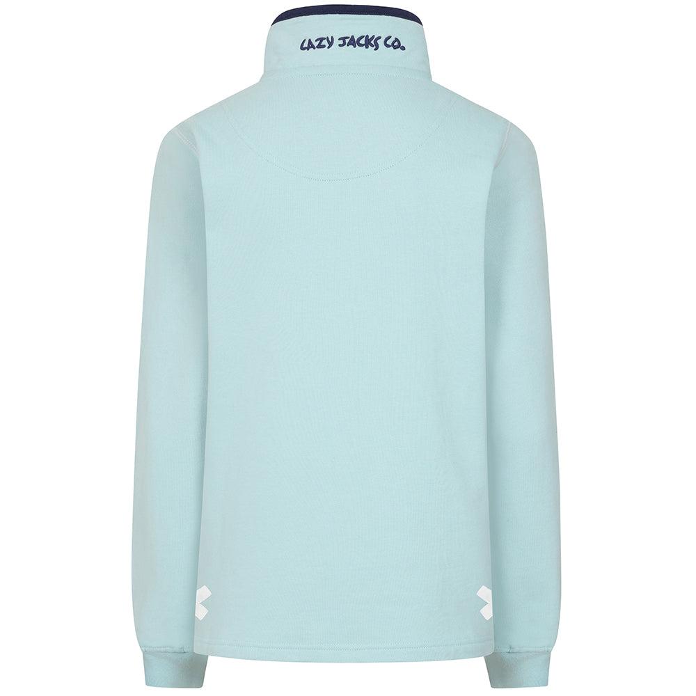 Mint - Lifestyle - Lazy Jacks Womens-Ladies Quarter Zip Sweatshirt