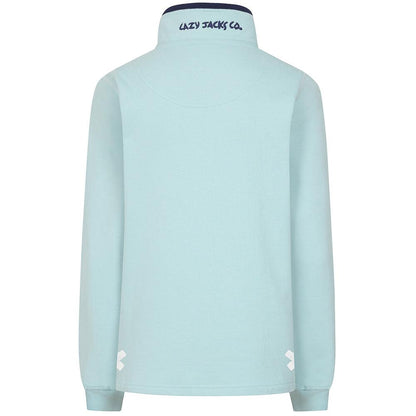 Mint - Lifestyle - Lazy Jacks Womens-Ladies Quarter Zip Sweatshirt