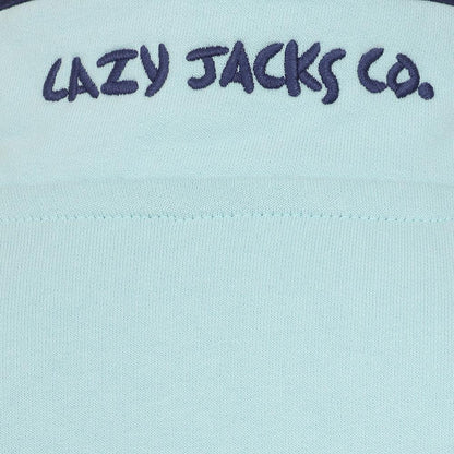 Mint - Pack Shot - Lazy Jacks Womens-Ladies Quarter Zip Sweatshirt
