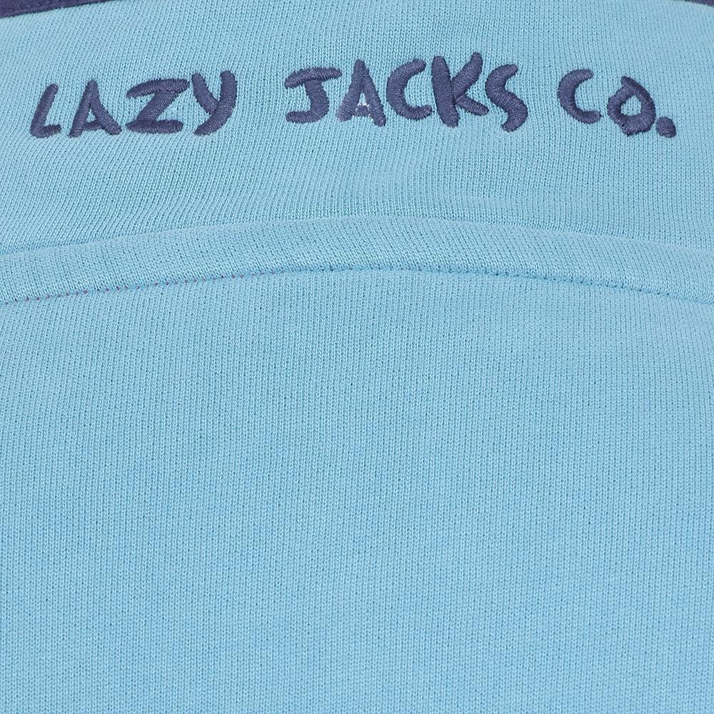 Niagara Blue - Pack Shot - Lazy Jacks Womens-Ladies Quarter Zip Sweatshirt