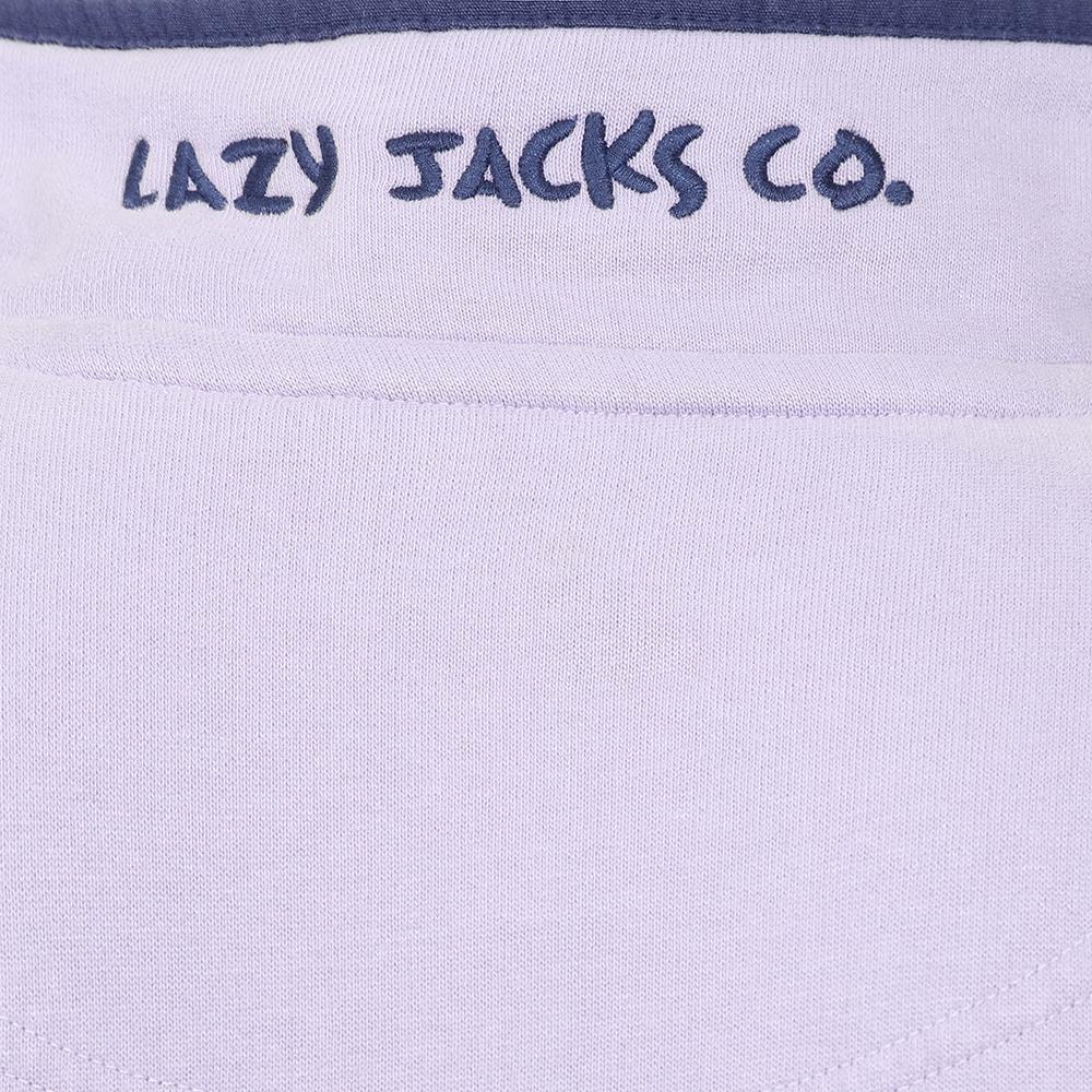 Lilac - Lifestyle - Lazy Jacks Womens-Ladies Quarter Zip Sweatshirt