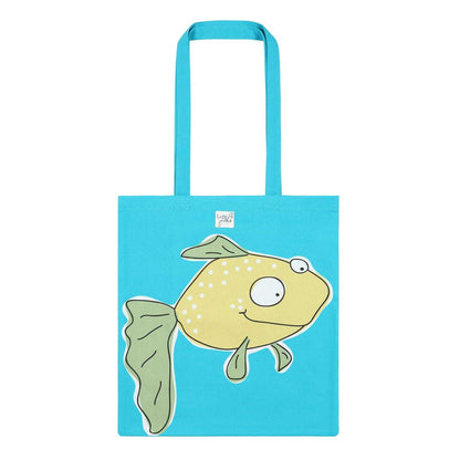 Sky - Front - Lazy Jacks Fish Tote Bag