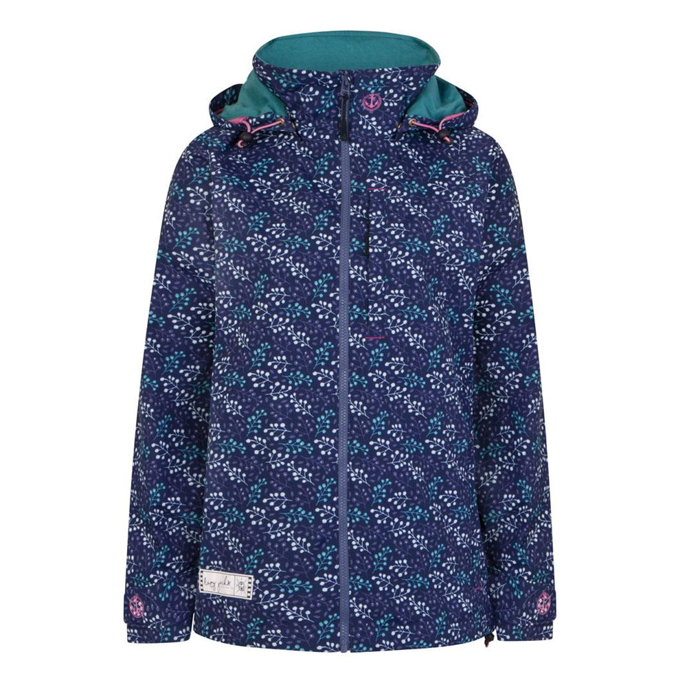 Multicoloured - Front - Lazy Jacks Womens-Ladies Printed Jacket