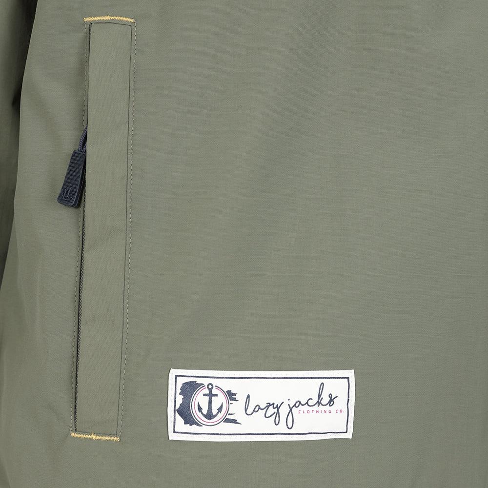 Khaki Green - Lifestyle - Lazy Jacks Womens-Ladies Snug Fit Fleece Jacket