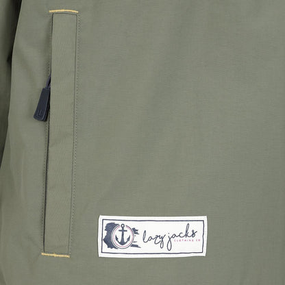Khaki Green - Lifestyle - Lazy Jacks Womens-Ladies Snug Fit Fleece Jacket