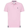 Pink-Pink - Front - Lazy Jacks Mens Embroidered Polo Shirt