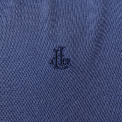 Denim-Denim - Back - Lazy Jacks Mens Embroidered Polo Shirt