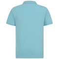 Spearmint Blue-Spearmint Blue - Side - Lazy Jacks Mens Embroidered Polo Shirt