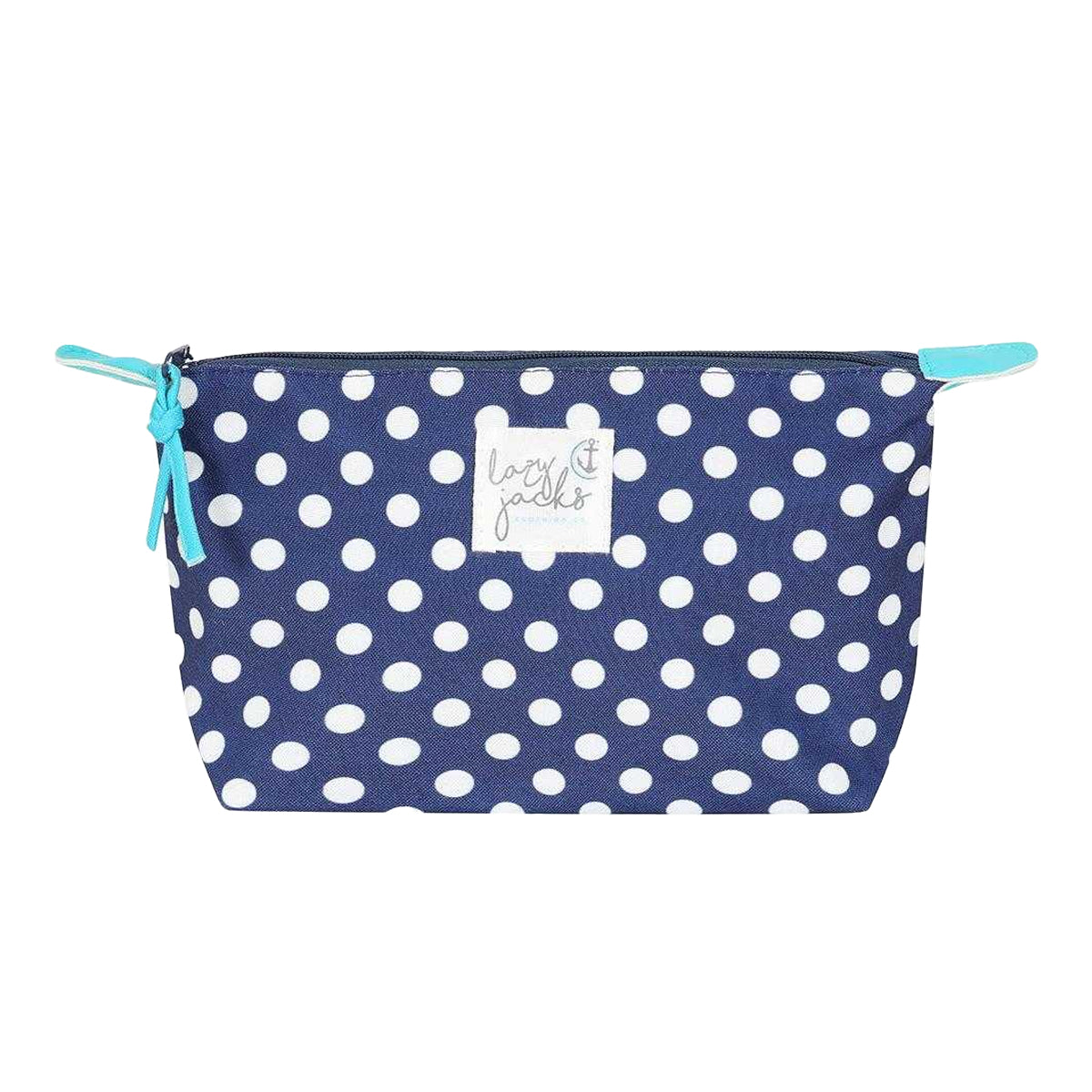 Sky - Back - Lazy Jacks Cow Cosmetic Bag