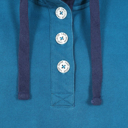 Teal - Back - Lazy Jacks Womens-Ladies Snug Fit Fleece Top