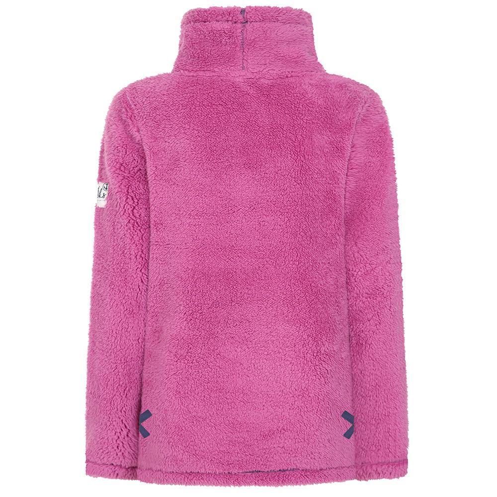 Raspberry - Lifestyle - Lazy Jacks Womens-Ladies Snug Fit Fleece Top