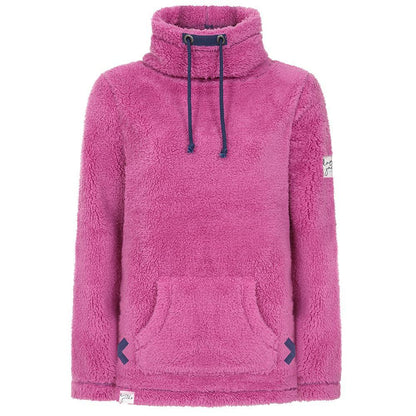 Raspberry - Front - Lazy Jacks Womens-Ladies Snug Fit Fleece Top