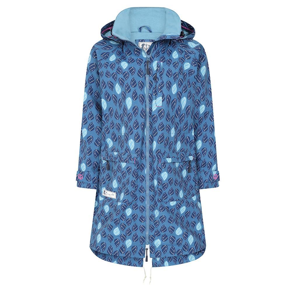 Autumn - Front - Lazy Jacks Womens-Ladies Printed Long Waterproof Jacket
