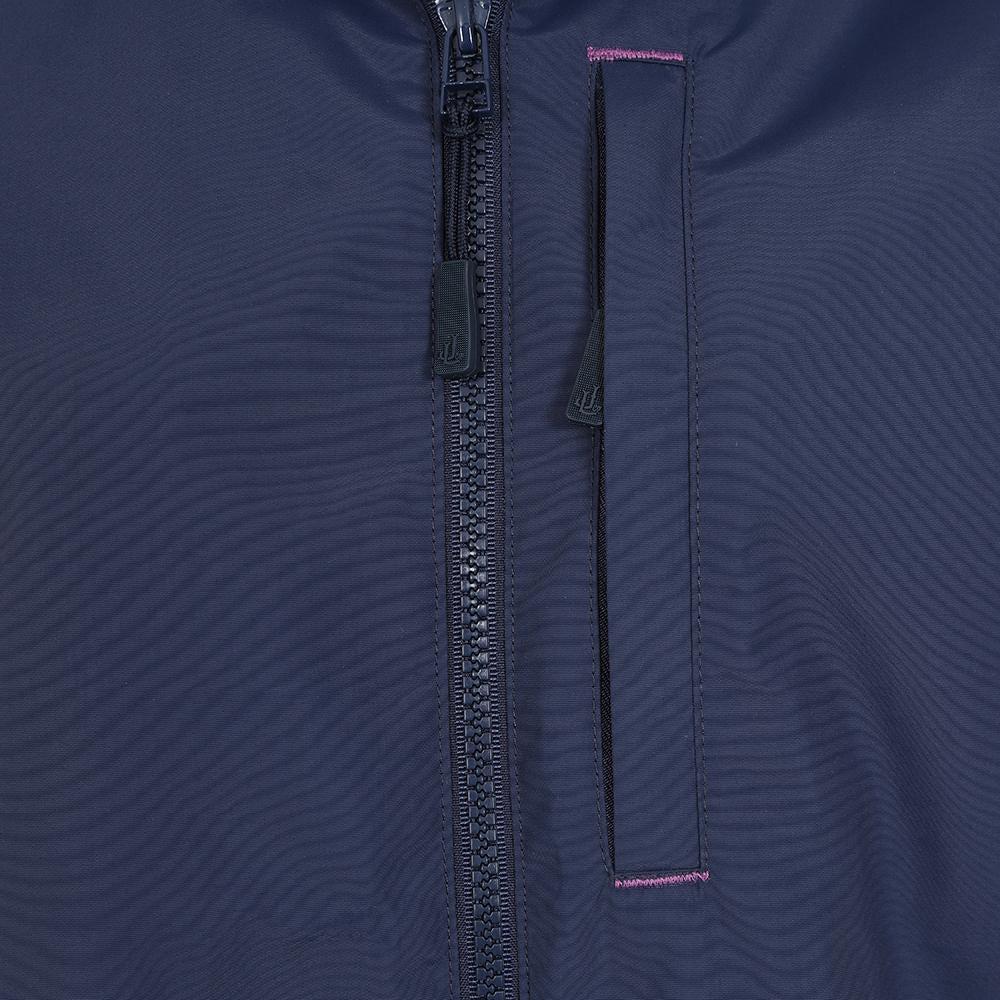 Marine - Back - Lazy Jacks Womens-Ladies Waterproof Jacket