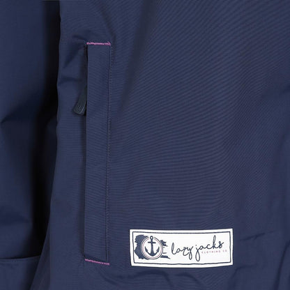 Marine - Side - Lazy Jacks Womens-Ladies Waterproof Jacket