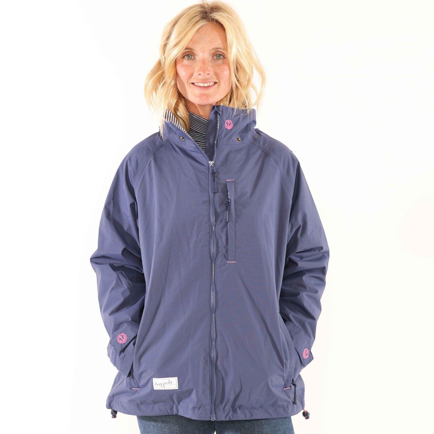 Twilight - Front - Lazy Jacks Womens-Ladies Waterproof Jacket