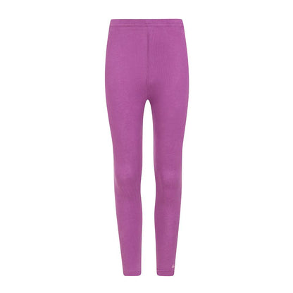 Purple-Purple - Front - Lazy Jacks Womens-Ladies Jersey Leggings