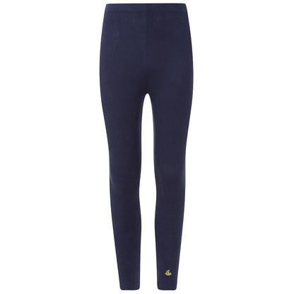 Marine - Front - Lazy Jacks Womens-Ladies Jersey Leggings