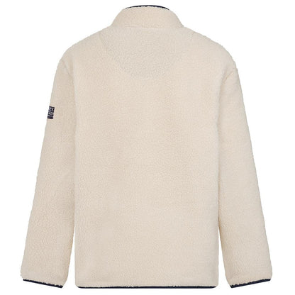 Oatmeal - Lifestyle - Lazy Jacks Mens Sherpa Fleece Half Zip Sweatshirt