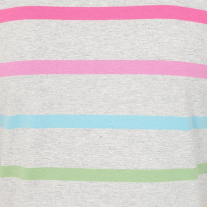 Multicoloured - Lifestyle - Lazy Jacks Womens-Ladies Stripe Long-Sleeved T-Shirt